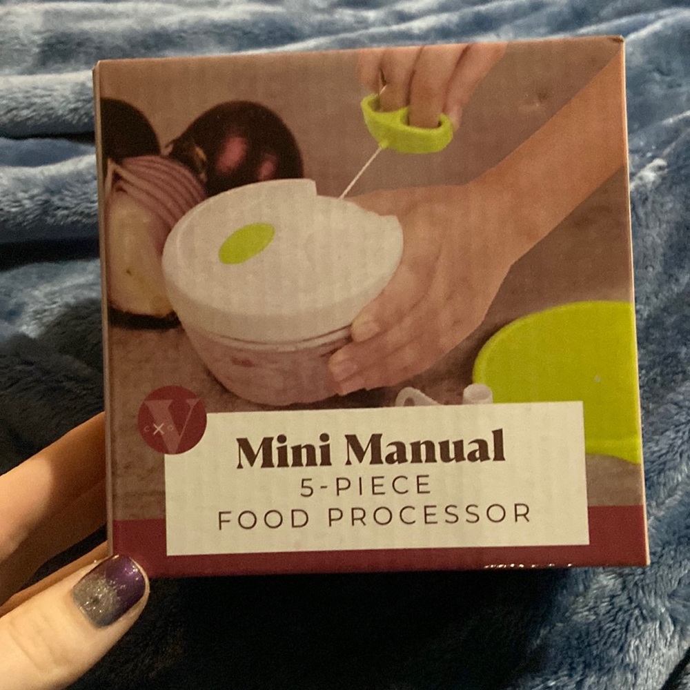 Mini Manuel Food Processor